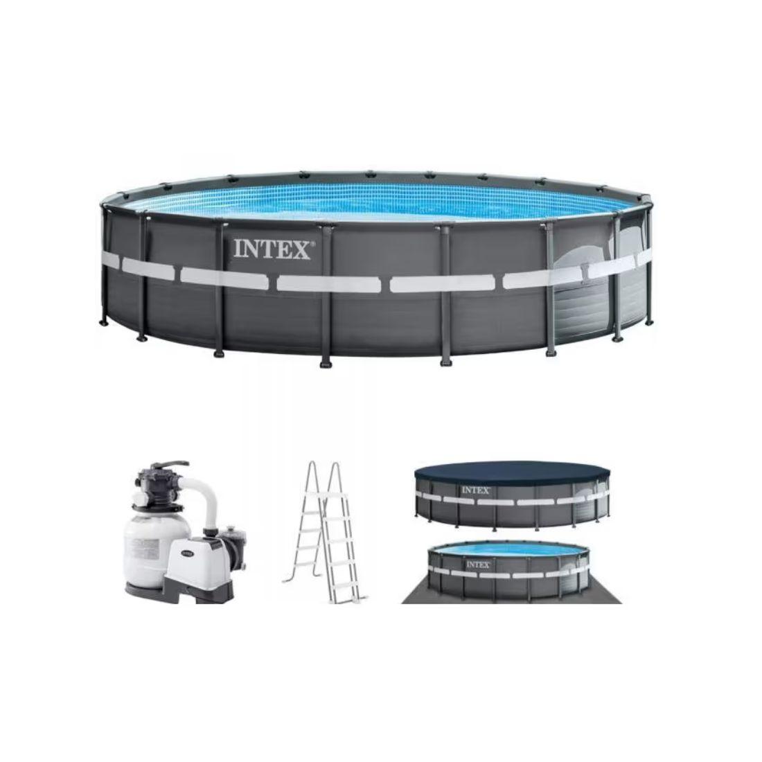 INTEX Bazen s metalnim okvirom 5,49 x 1,32 m Ultra XTR Frame