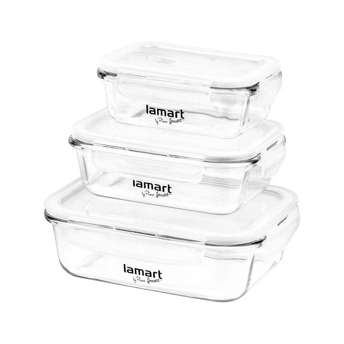 LAMART Set kutija za odlaganje hrane LT6011