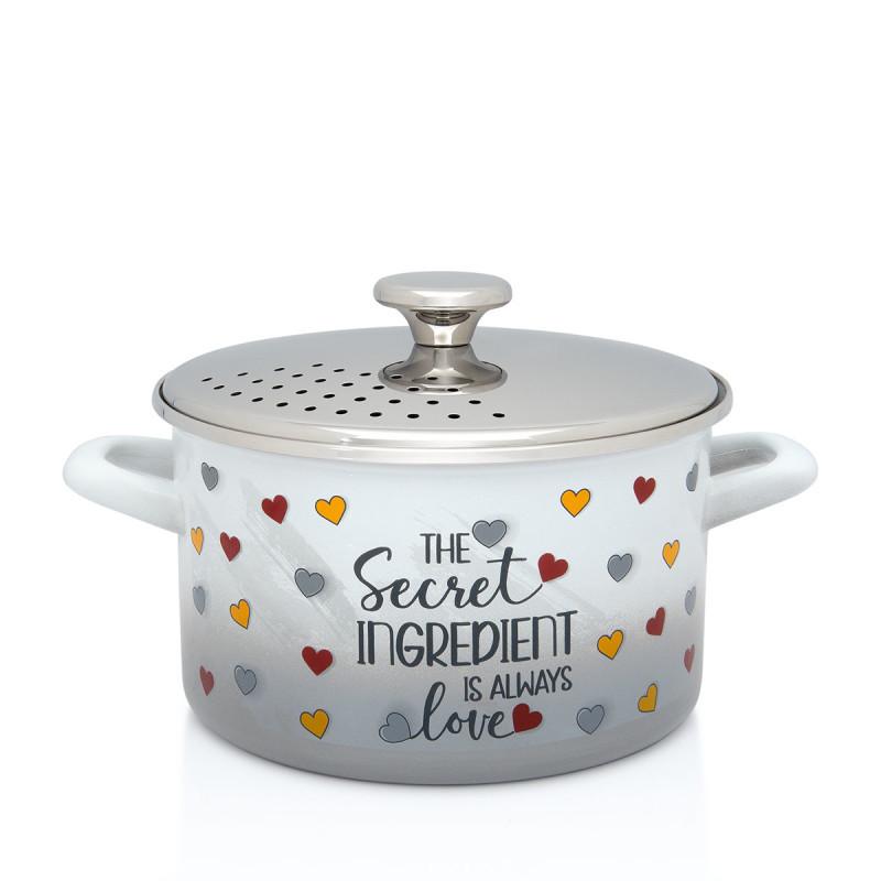 Metalak lonac sa poklopcem Tajni sastojak 20 cm/3,5 l