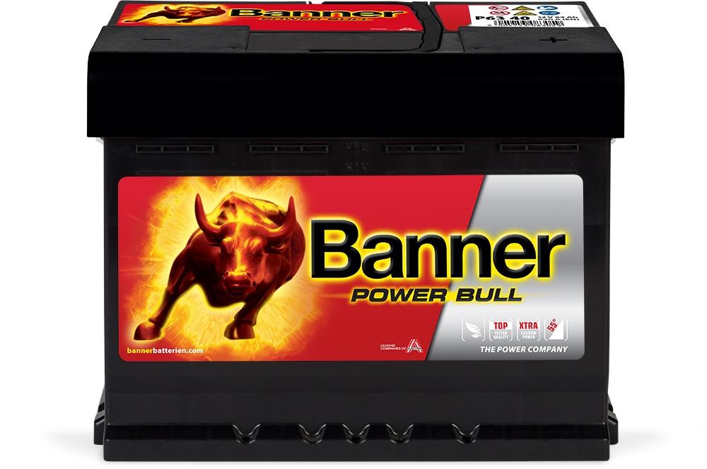 Banner akumulator Power Bull 12V 62Ah 550A EN - P6219