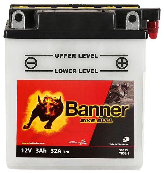 Banner akumulator Bike Bull 12V 3Ah 32A EN - 50313