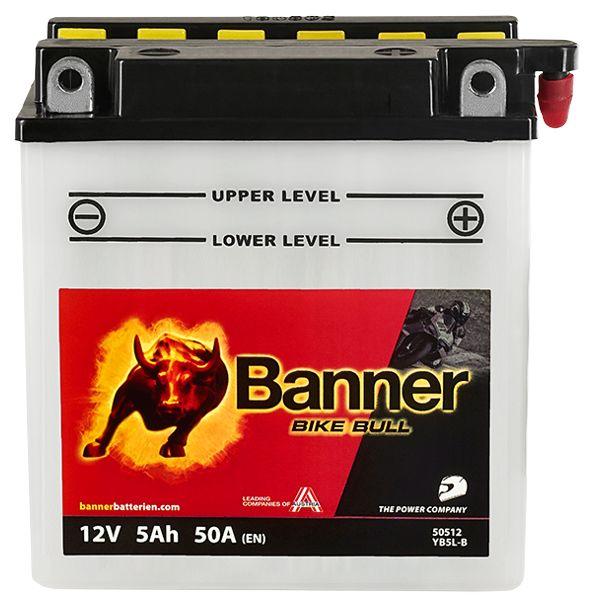 Banner akumulator Bike Bull 12V 5Ah 50A EN - 50512