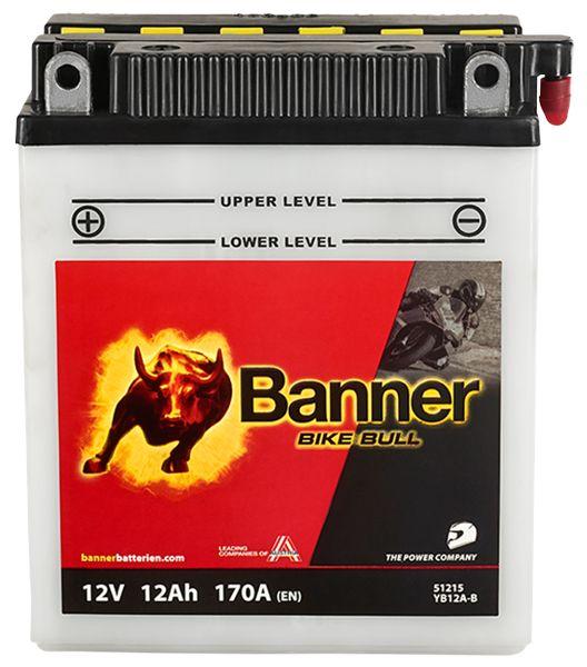 Banner akumulator Bike Bull 12V 12Ah 170A EN - 51215