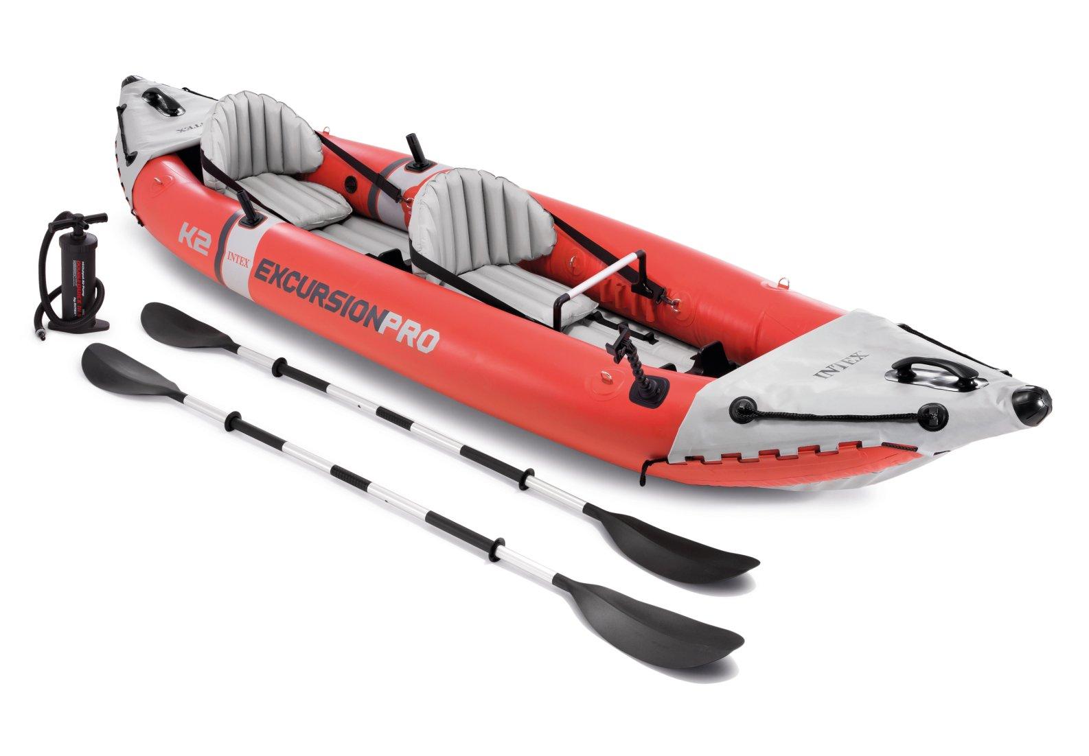 Kajak dvosjed INTEX 384x94x46cm Excursion Pro K2