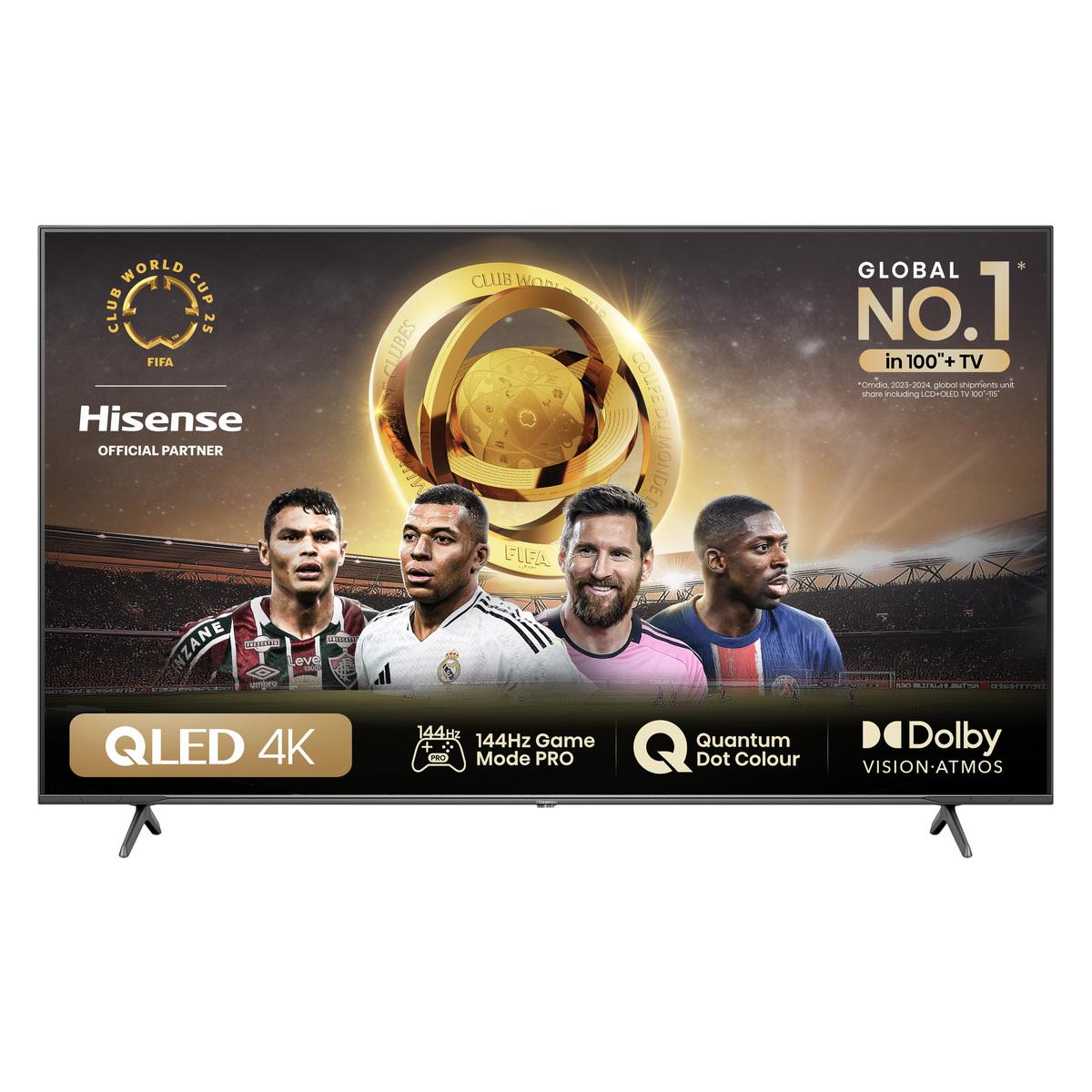 HISENSE TV 55E7NQ PRO, 55", 3840x2160, QLED, Pametni, Crni
