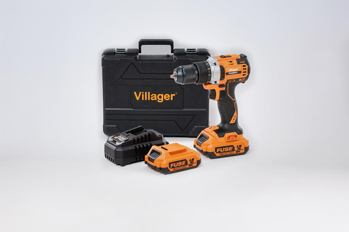 VILLAGER udarni odvijač VLP 5020 2 BSC sa 2 baterije