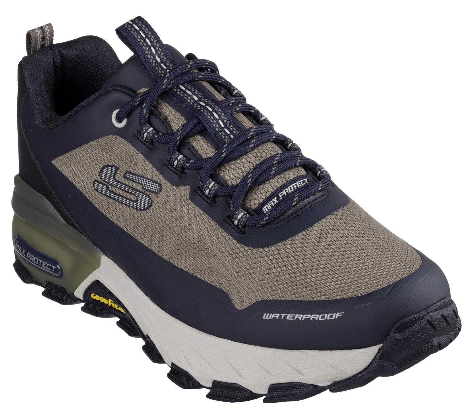 Skechers MAX PROTECT muške patike, smeđe-crne