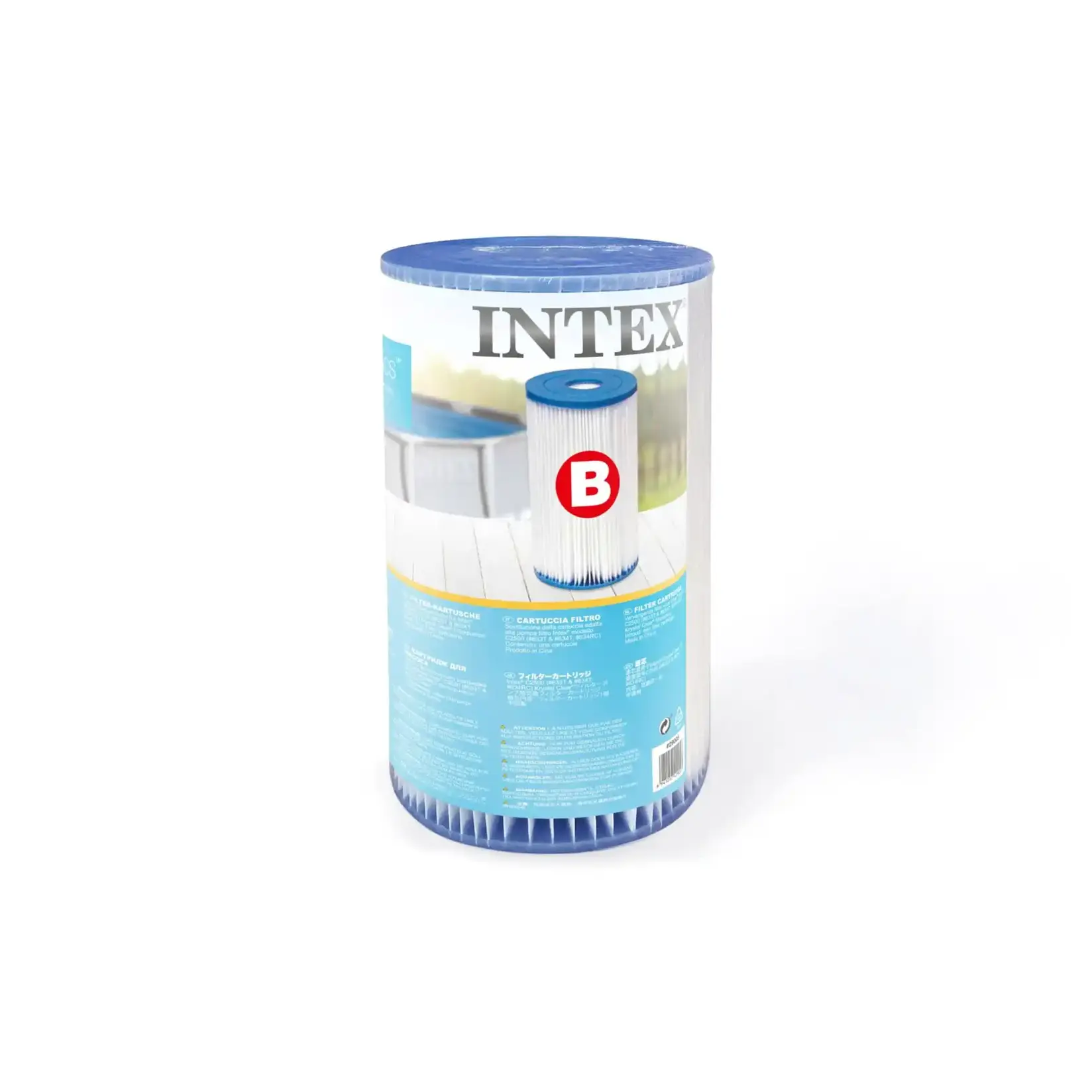 INTEX Filter b 14x25 cm 29005