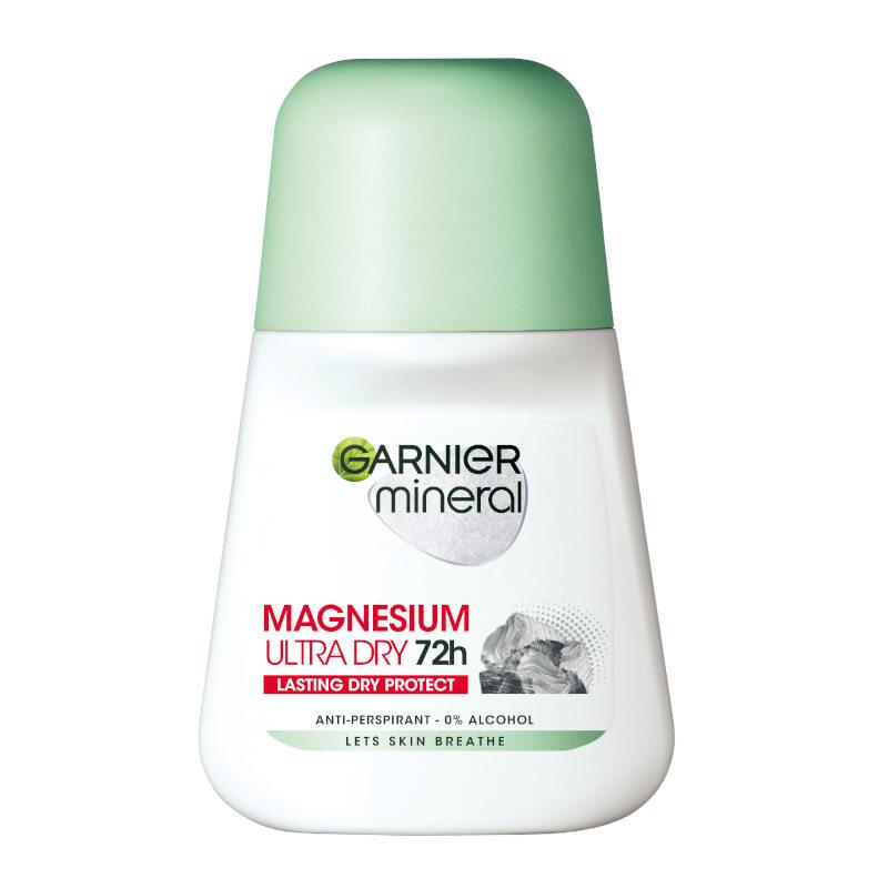 GARNIER Mineral roll-on za žene s magnezijem 50 ml