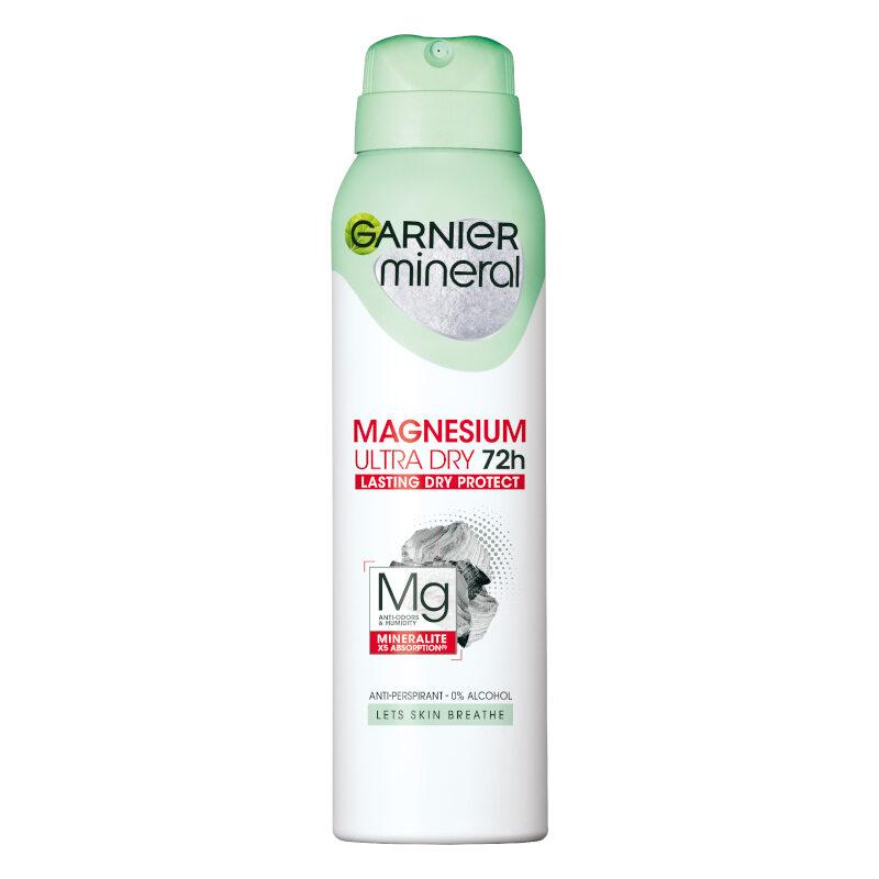 GARNIER Mineral Ženski dezodorans u spreju s magnezijem 150 ml