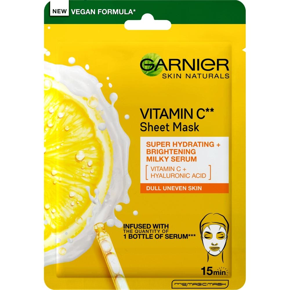 GARNIER Maska u maramici s vitaminom C 28g Skin Naturals