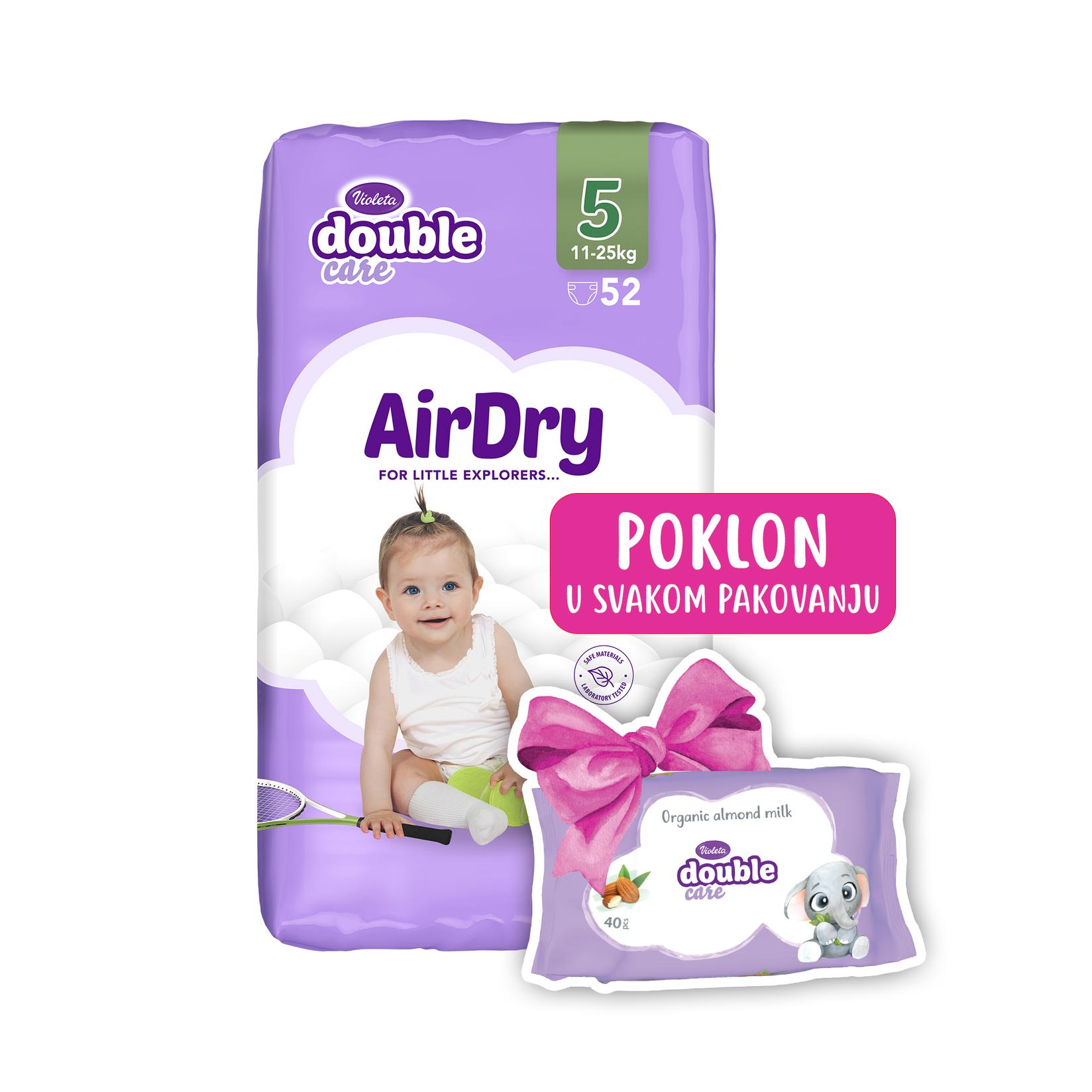 Violeta pelene DC Air Dry, 5, 11-25 kg, 52 komada