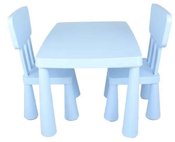 Set BBO dječiji sto i stolice plavi