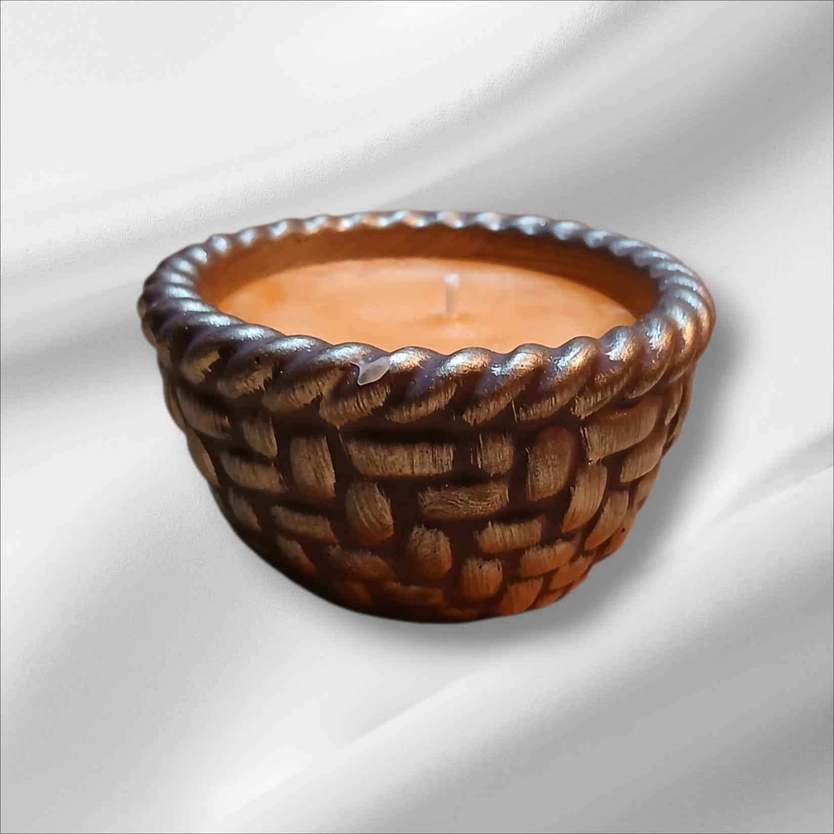 Lumino Avra Dekorativna Svijeca Korpica