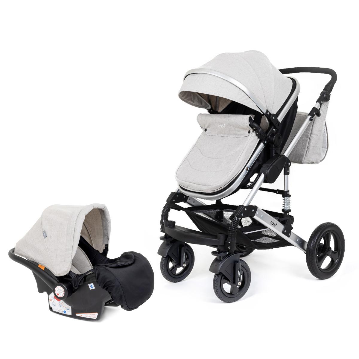 JUNGLE Dječja kolica Oxy Duo crna