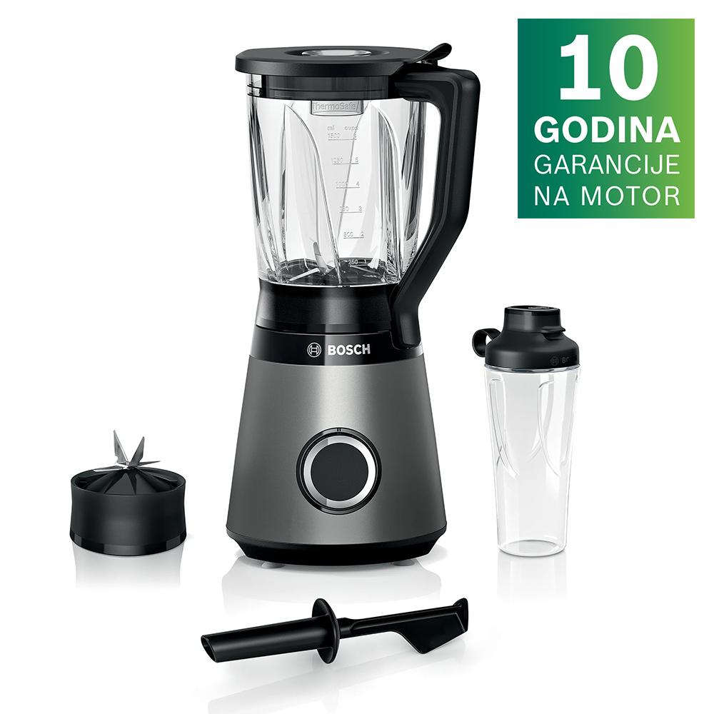 Bosch MMB6174S blender, 1,5 L, 1200 W, ProEdge oštrice, crna