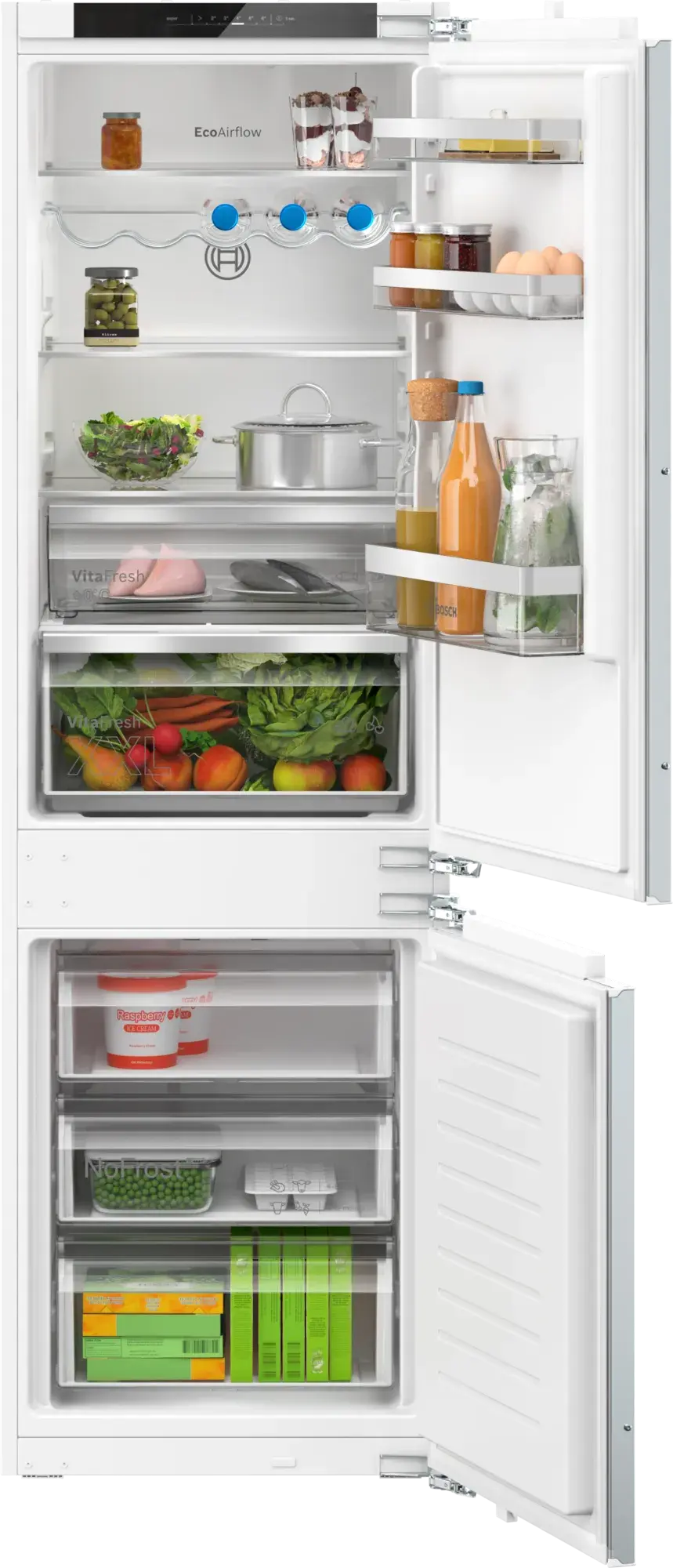 BOSCH Ugradni kombinovani frižider KIN86VFE0 bijeli