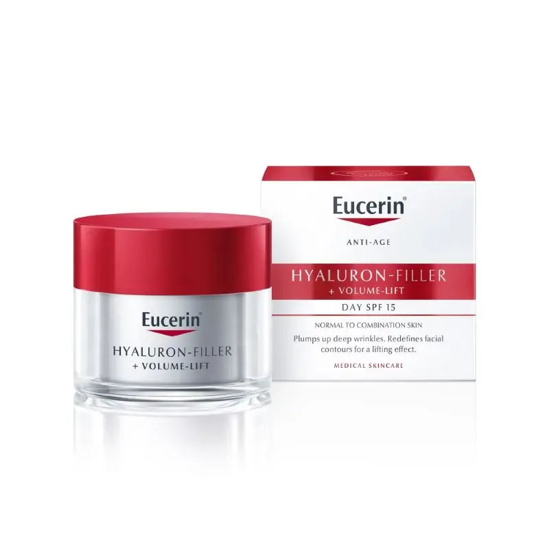 Eucerin® HYALURON-FILLER + VOLUME-LIFT za normalnu kožu SPF15 50 ml