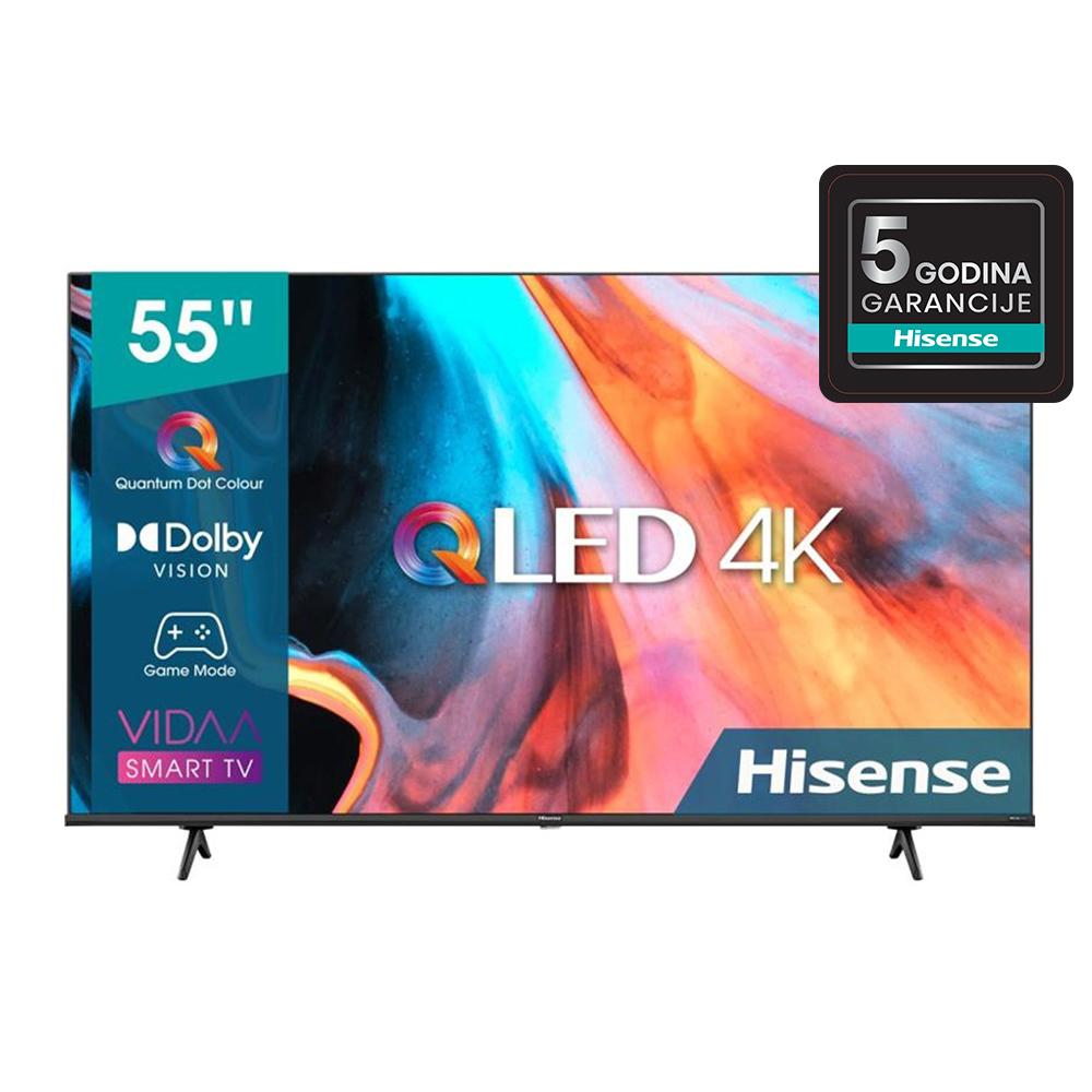 HISENSE Smart QLED TV 55" 55E7HQ 4K UHD