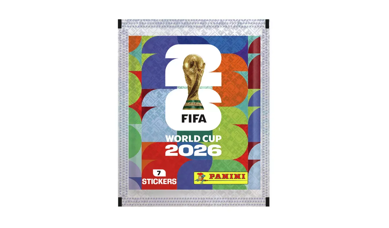 Panini vrećica za sličice FIFA Svjetskog prvenstva 2026, 7 sličica