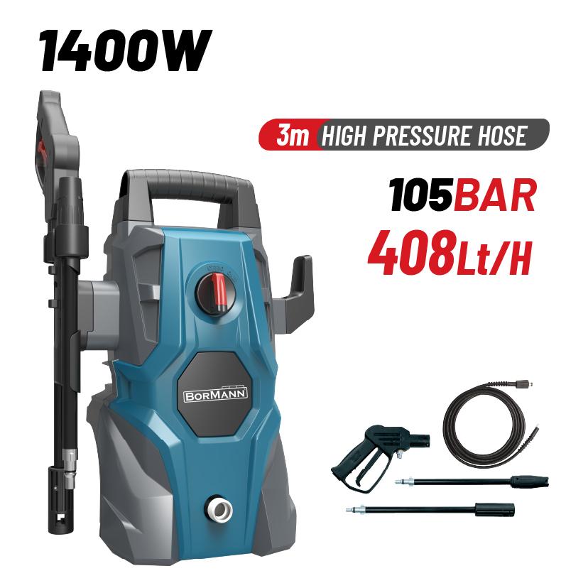 Bormann Perač pod pritiskom BPW1720, 105Bar, 1400W