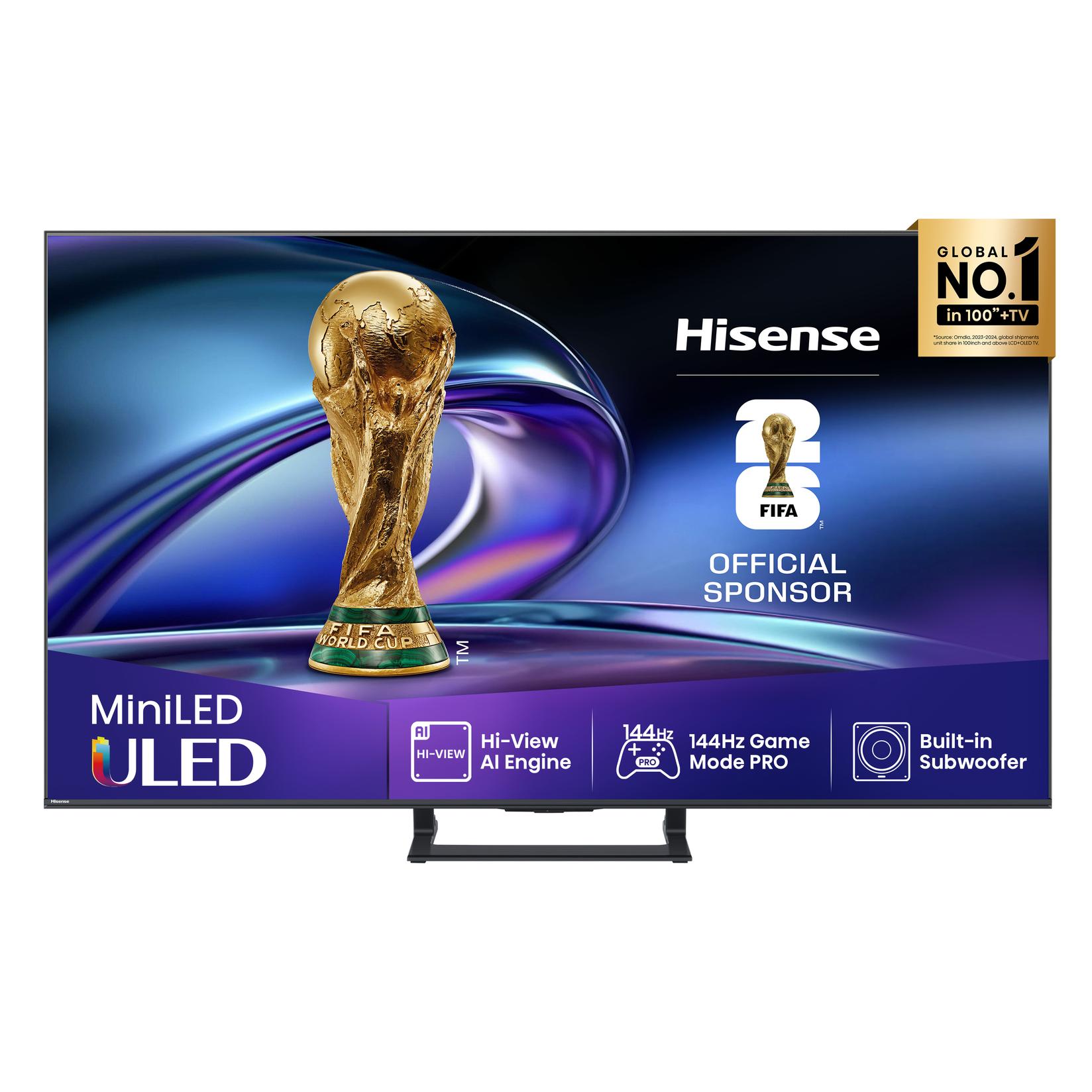 Hisense TV 65E8Q, 65", Mini LED, 4K, UHD, Smart TV
