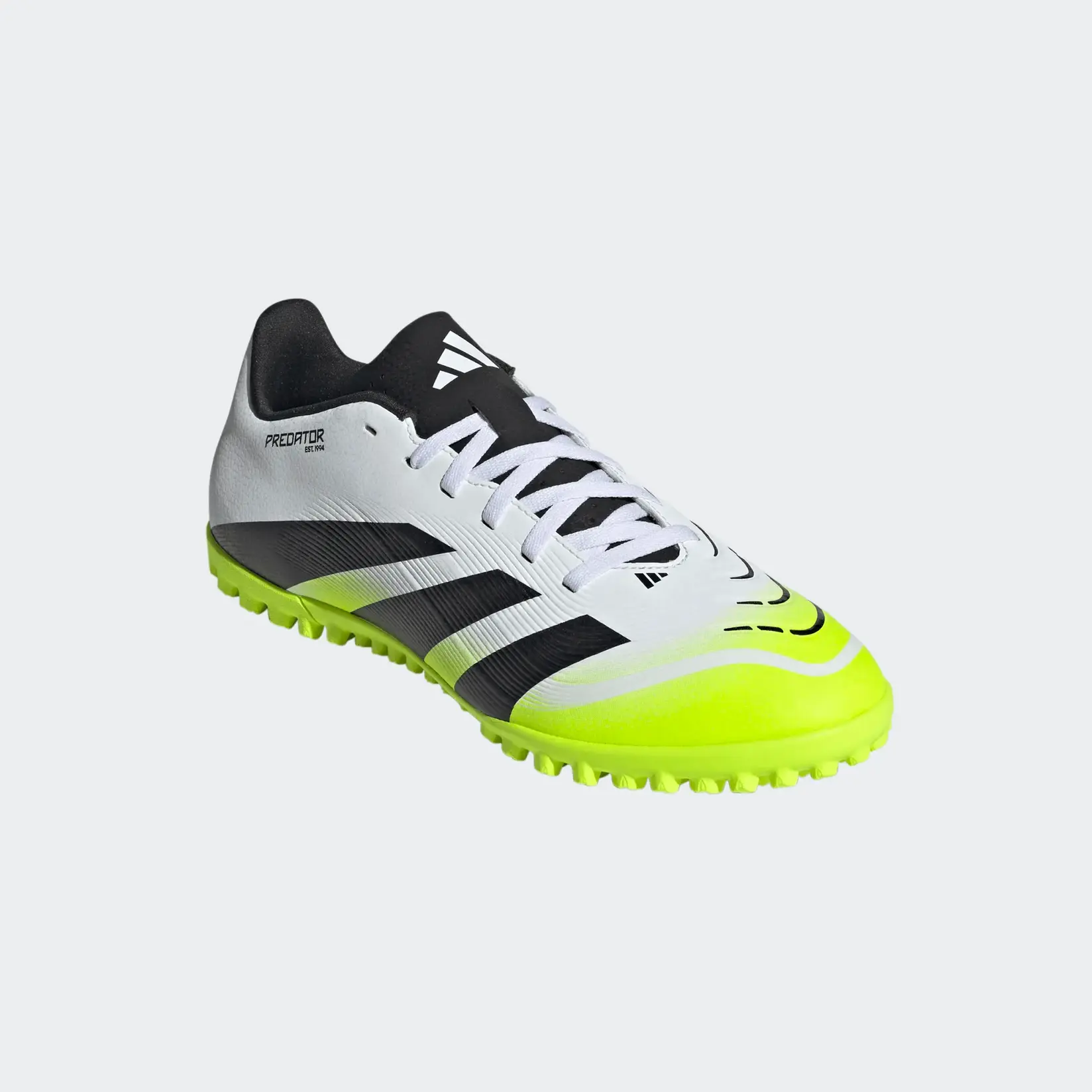 Adidas muške fudbalske kopačke Predator Club Tf, JH8854, bijelo-žute