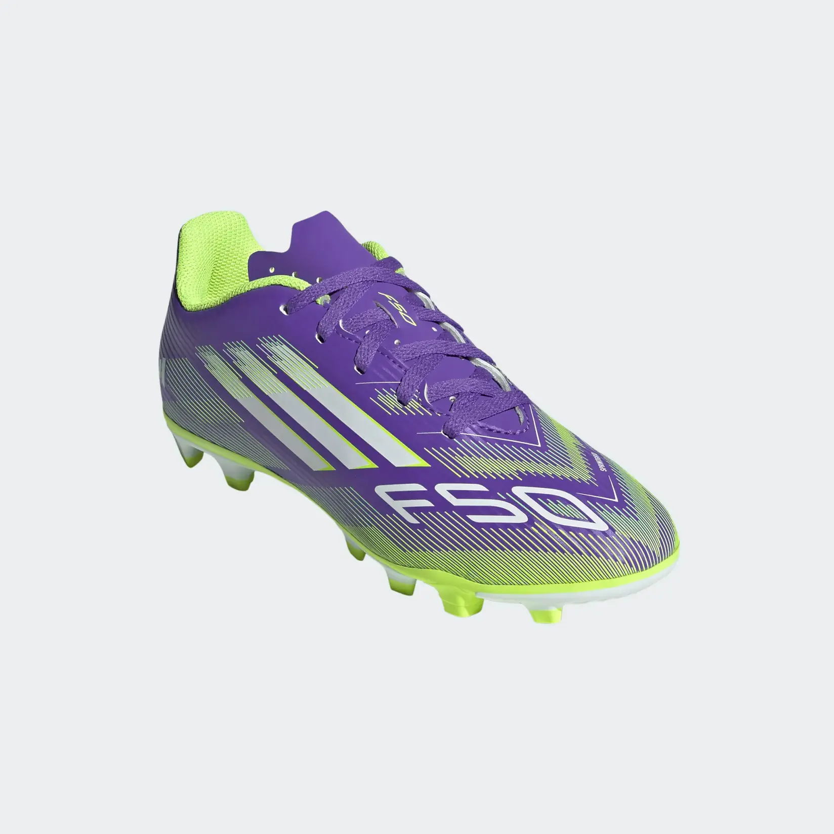Adidas kopačke za dječake F50 Club Fg/Mg J, JI0030, ljubičaste