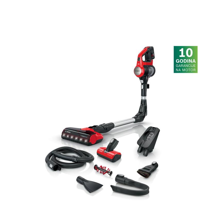 Bosch BCS711PET Unlimited 7 ProAnimal, Štapni usisivač, Crveni