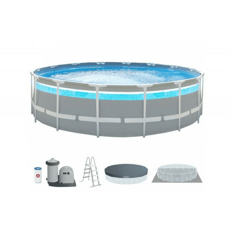 INTEX Bazen metalni okvir 4,27x1,07m, Prism Frame Clearview Premium