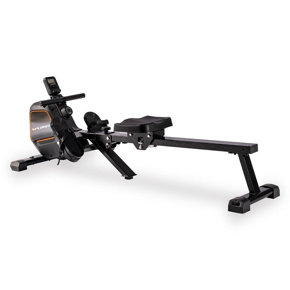 Koncept sprava za veslanje XPLORER s 2 ručke, crna