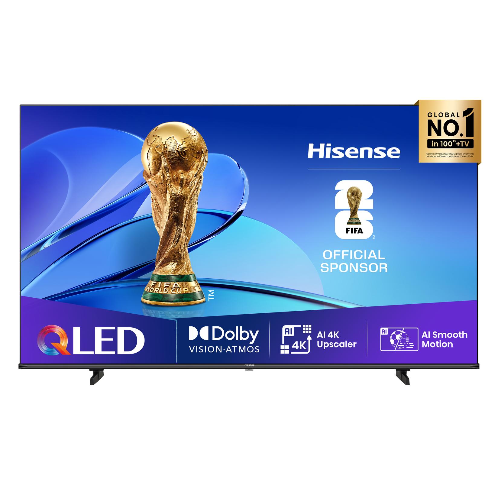 Hisense TV 43E7Q, 43", QLED, 4K, UHD, Smart TV