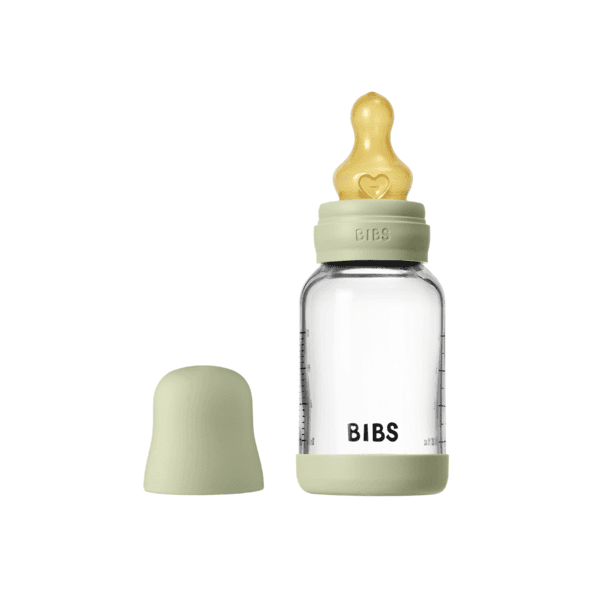 Flašica 120 ml Sage - spori protok - staklena kaučuk