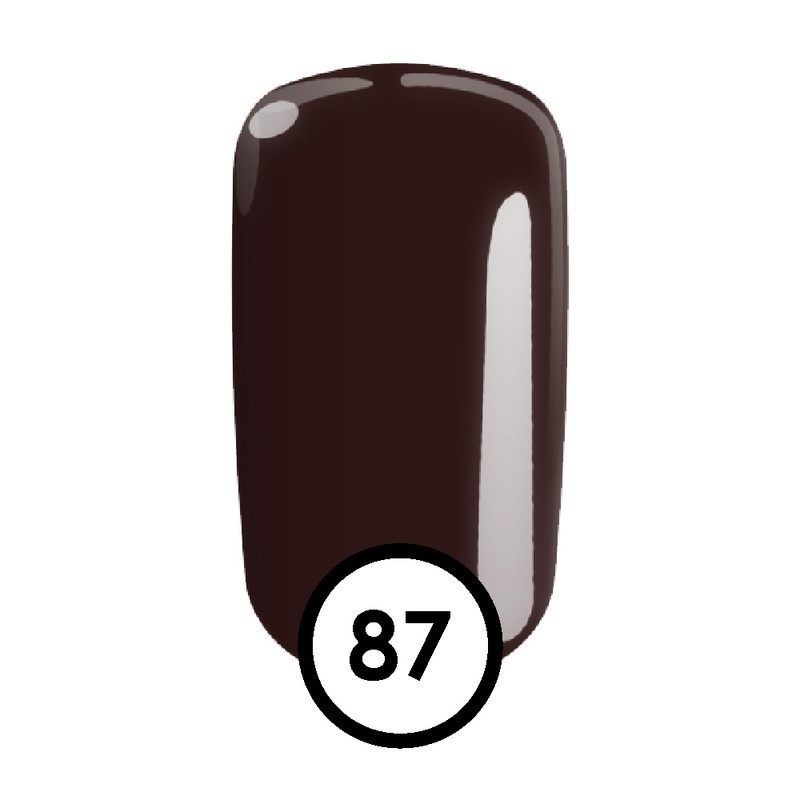 Urban Pro UV color gel 5g - 87 dark plum, Antracit