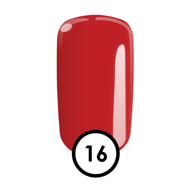 Urban Pro UV color gel 5g - 16 hot fire, Crveni