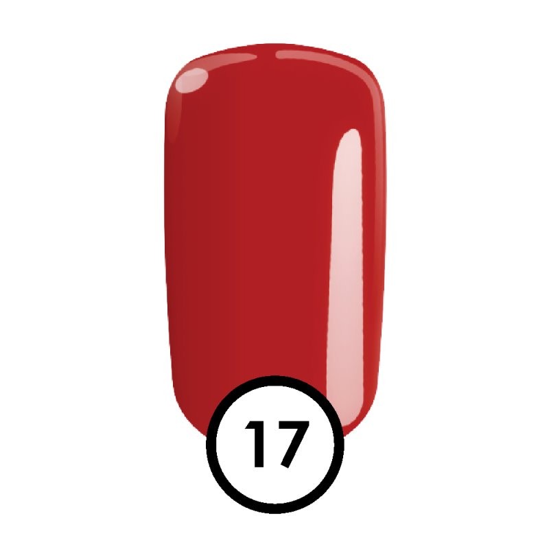 Urban Pro UV color gel 5g - 17 lady in, Crveni