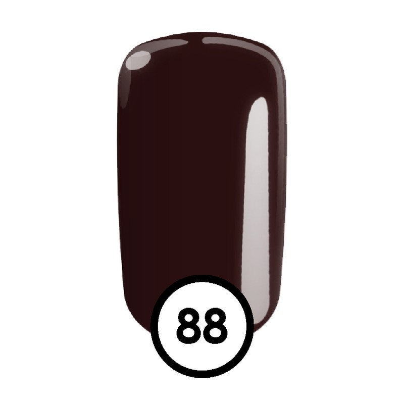 Urban Pro UV color gel 5g - 88 mysterious girl, Antracit