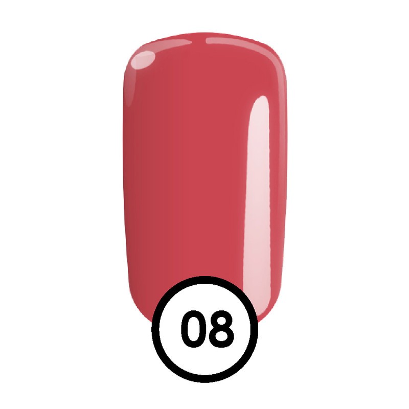Urban Pro UV color gel 5g - 08, Crveni
