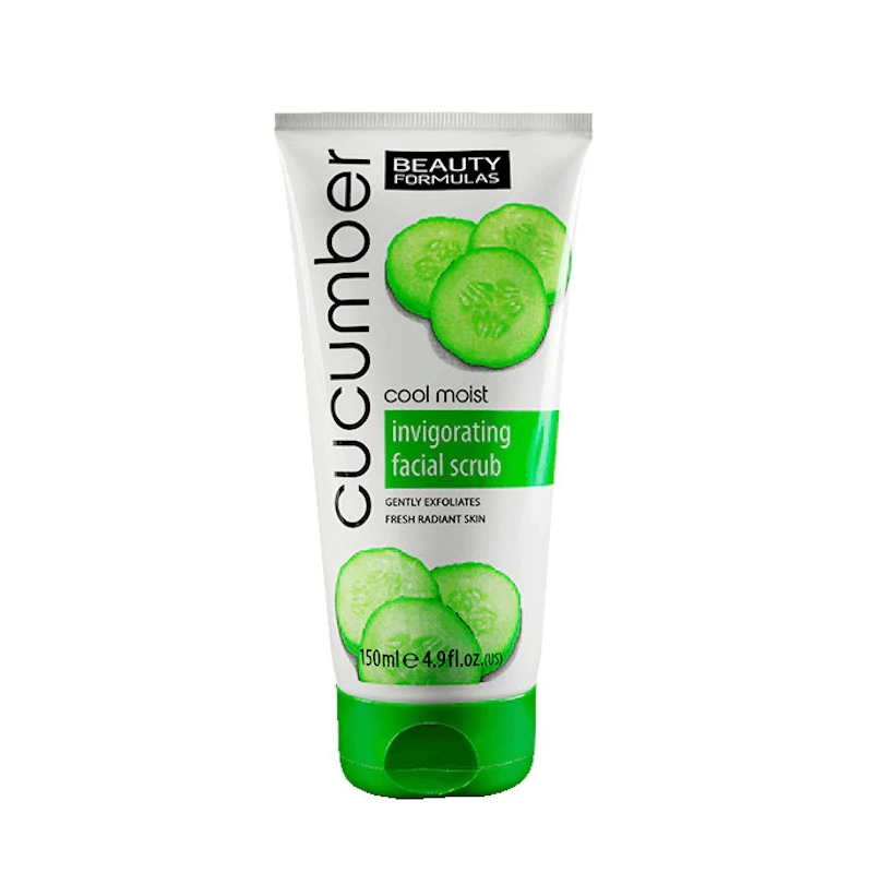 Beauty Formulas CUCUMBER Piling za lice 150ml