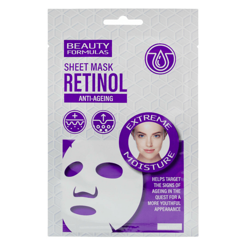 Beauty Formulas Retinol Sheet Maska Za Lice