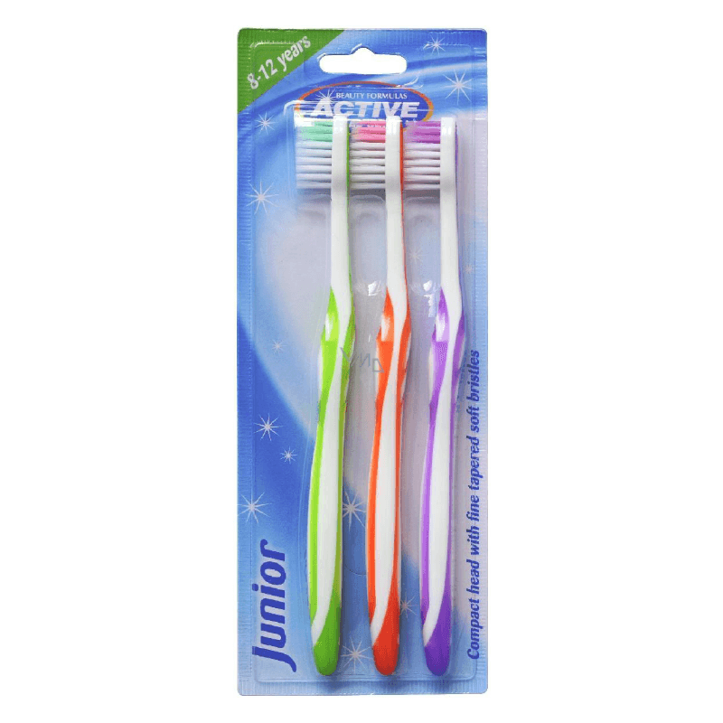 Beauty Formulas JUNIOR Četkica za zube 3kom