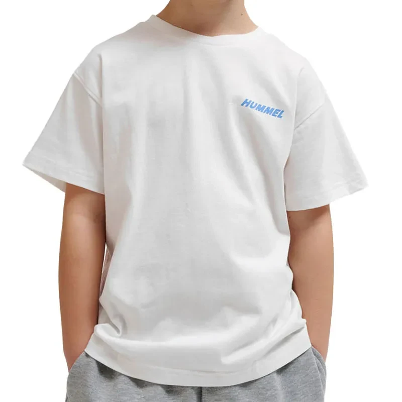 Hummel dječja majica Hmlcasper majica kratkih rukava, bijela