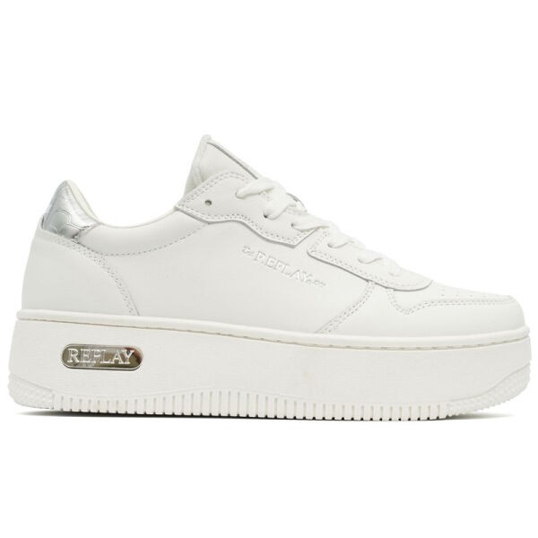 Replay Patike Epic High Total Za Žene, Bijele