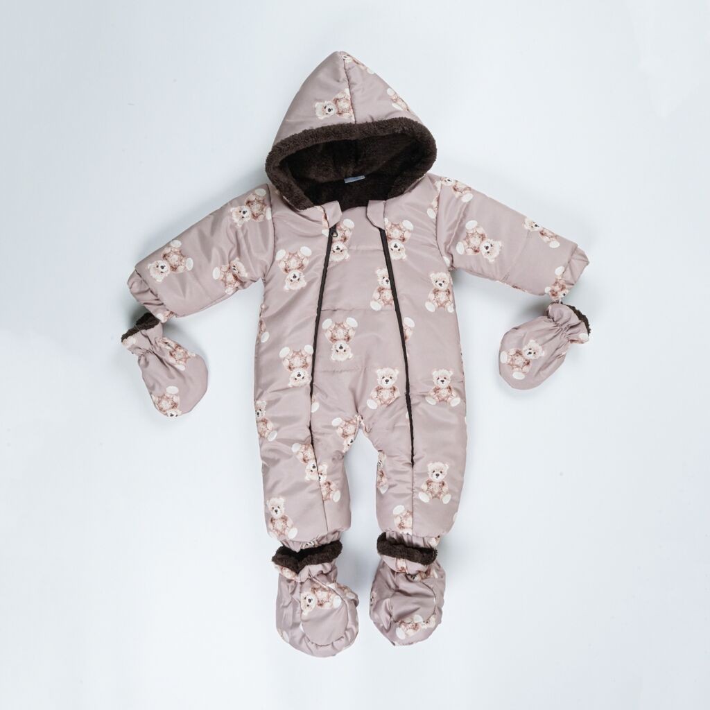 Cangaroo Skafander S Rukavicama I Papama Bež 3-6M