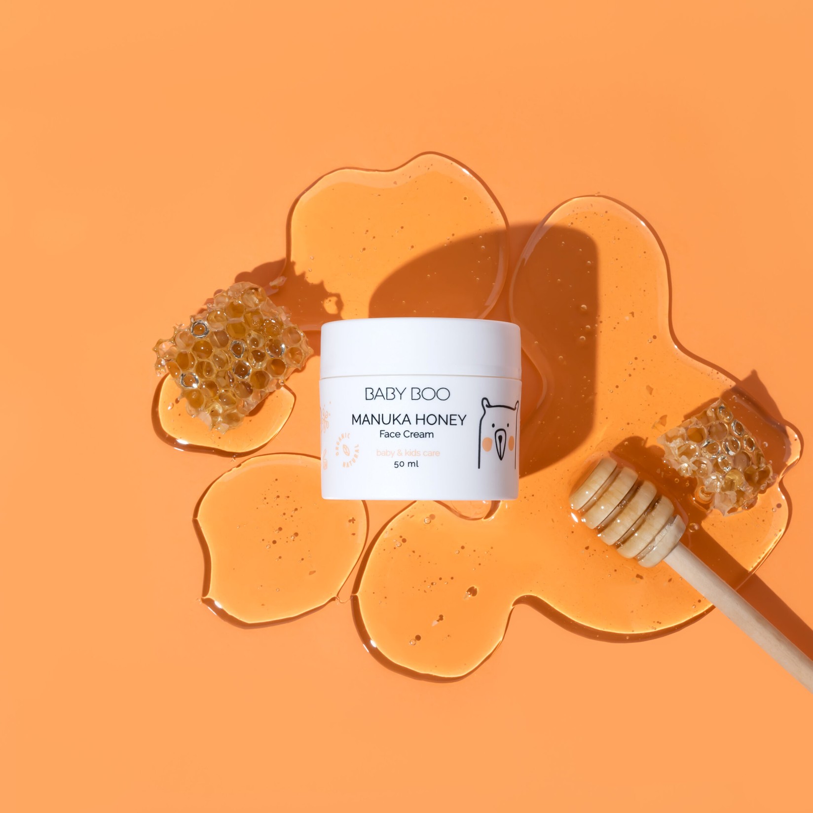 Baby Boo Prirodna krema za lice od manuka meda