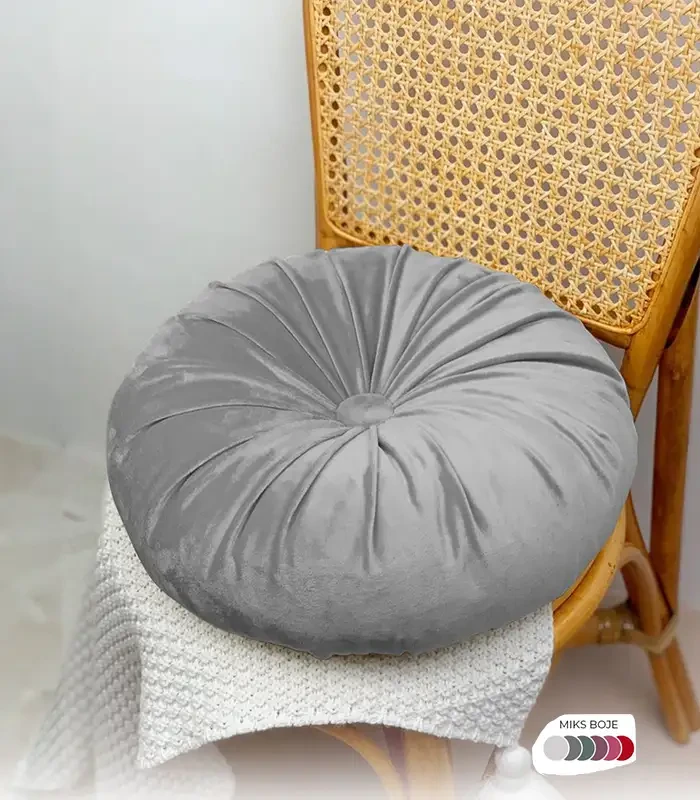 Jastuk Okrugli Dekorativni 43Cm Cu2310256 Mix Colors 100/P 911