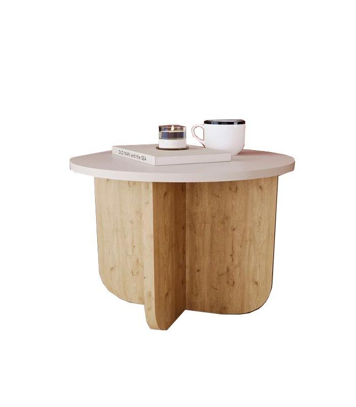 Klub Sto Beca Light Grey/Oak 40X40X40 - 533