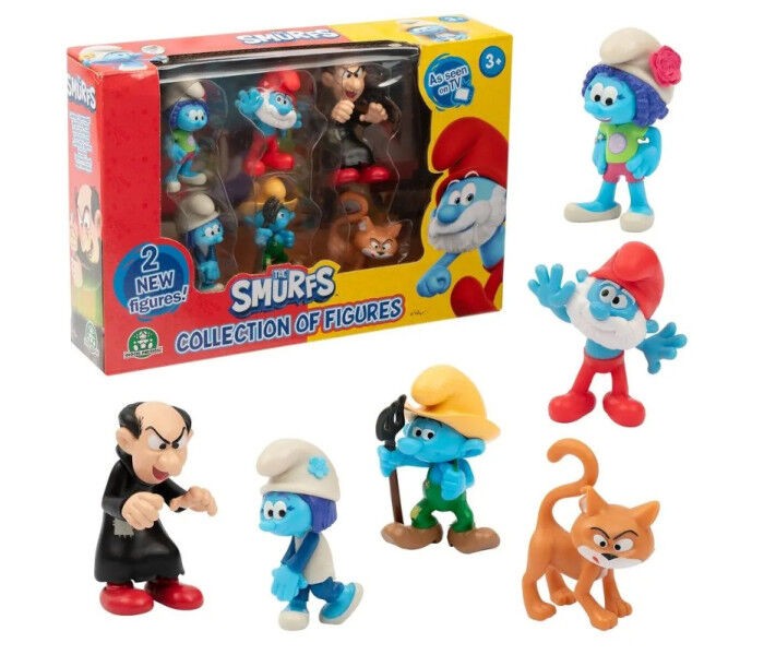 Igračka za djecu Set štrumpfova, 6 komada