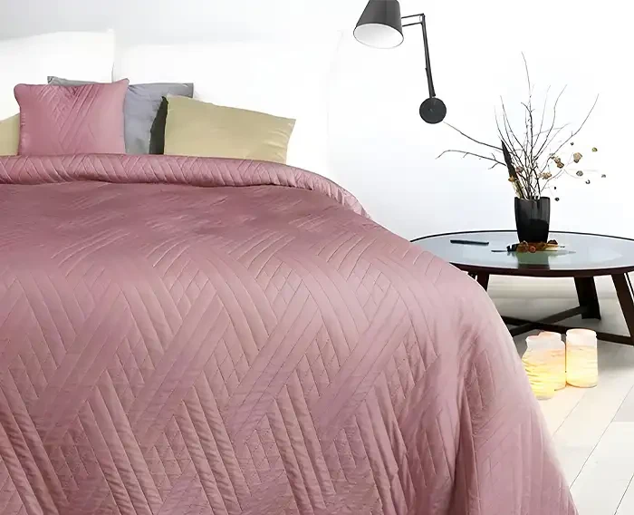 Pokrivac Za Krevet Ultrasonic 160X220Cm Pink - 412