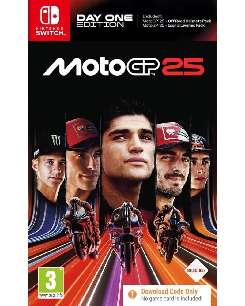 Switch MotoGP 25 - Day One Edition - Code in a Box